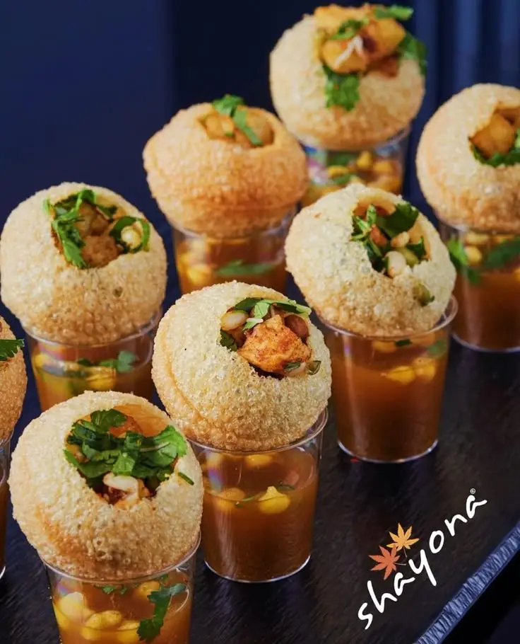 Pani Puri Counter