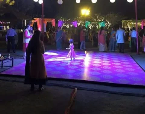 Dance Floor Setup